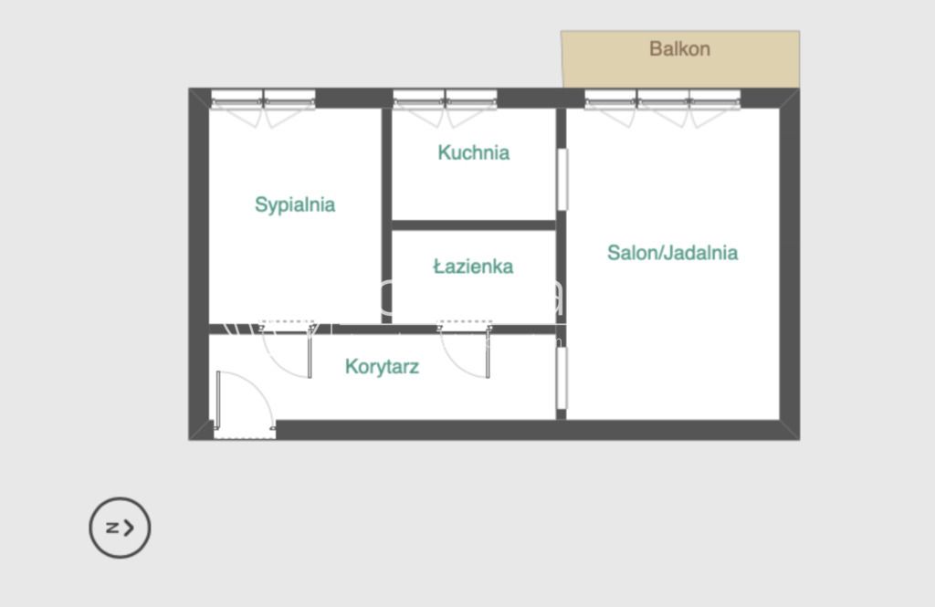 Mieszkanie 2-pokojowe Łódź Śródmieście, ul. Konstytucyjna. Zdjęcie 10