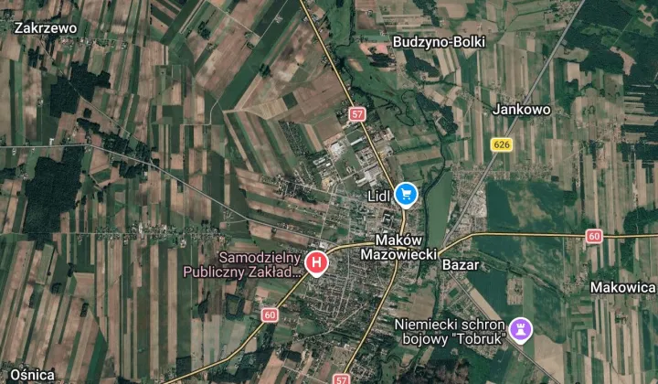 Mieszkanie 2-pokojowe Maków Mazowiecki, ul. Ciechanowska