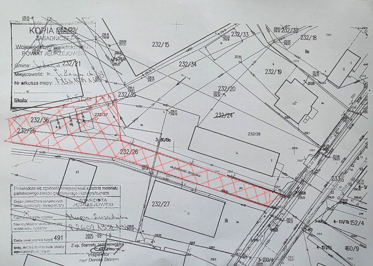 Działka inwestycyjna Jędrzejów, ul. Władysława Stanisława Reymonta. Zdjęcie 3
