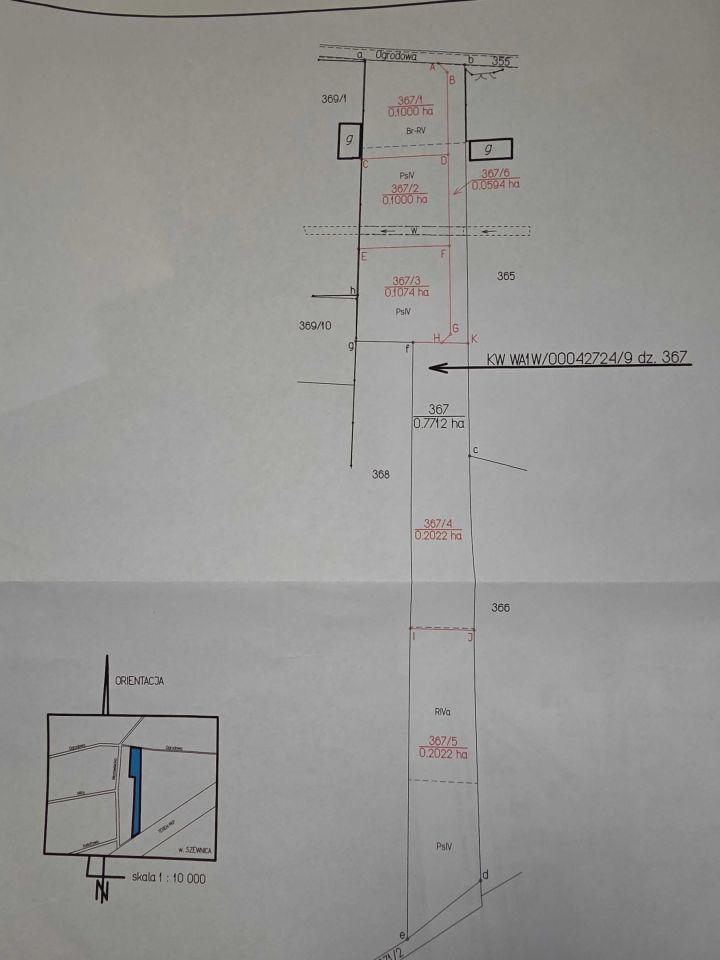 Działka budowlana Szewnica. Zdjęcie 5