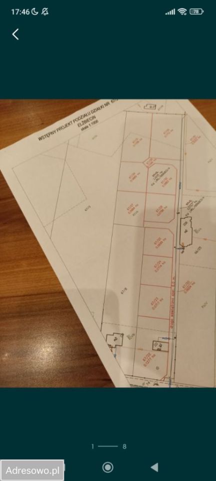 Działka budowlana Elżbiecin. Zdjęcie 8