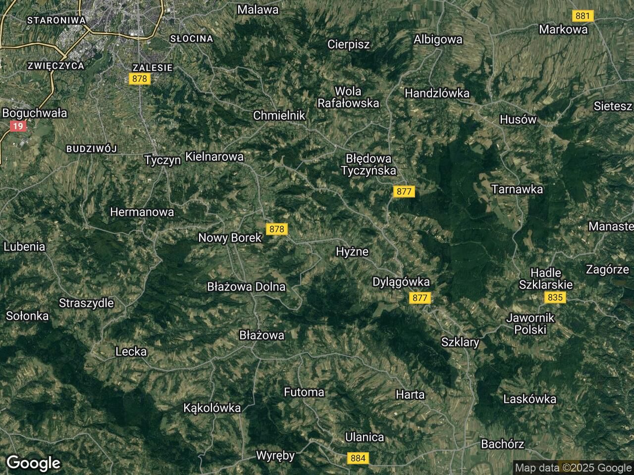 Działka leśna Brzezówka