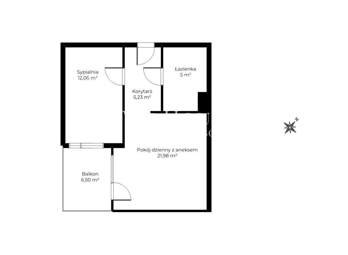 Mieszkanie 2-pokojowe Gdańsk Osowa, ul. Galaktyczna. Zdjęcie 16