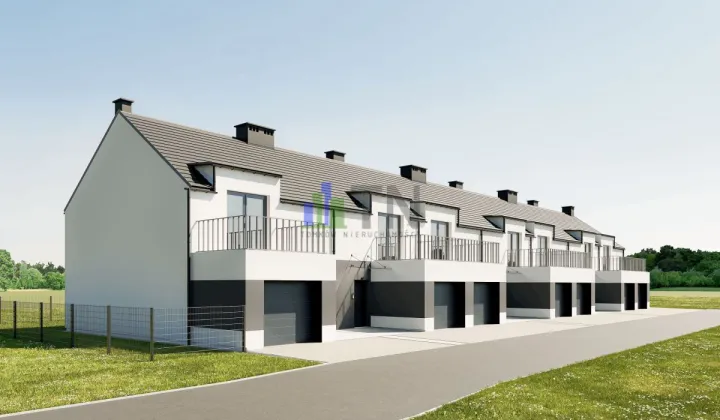 dom szeregowy, 4 pokoje Kamieniec Wrocławski