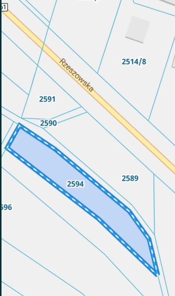 Działka budowlana Bojanów, ul. Rzeszowska. Zdjęcie 2