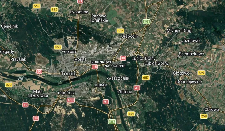 Działka budowlana Toruń Bielany, ul. Konstytucji 3 Maja