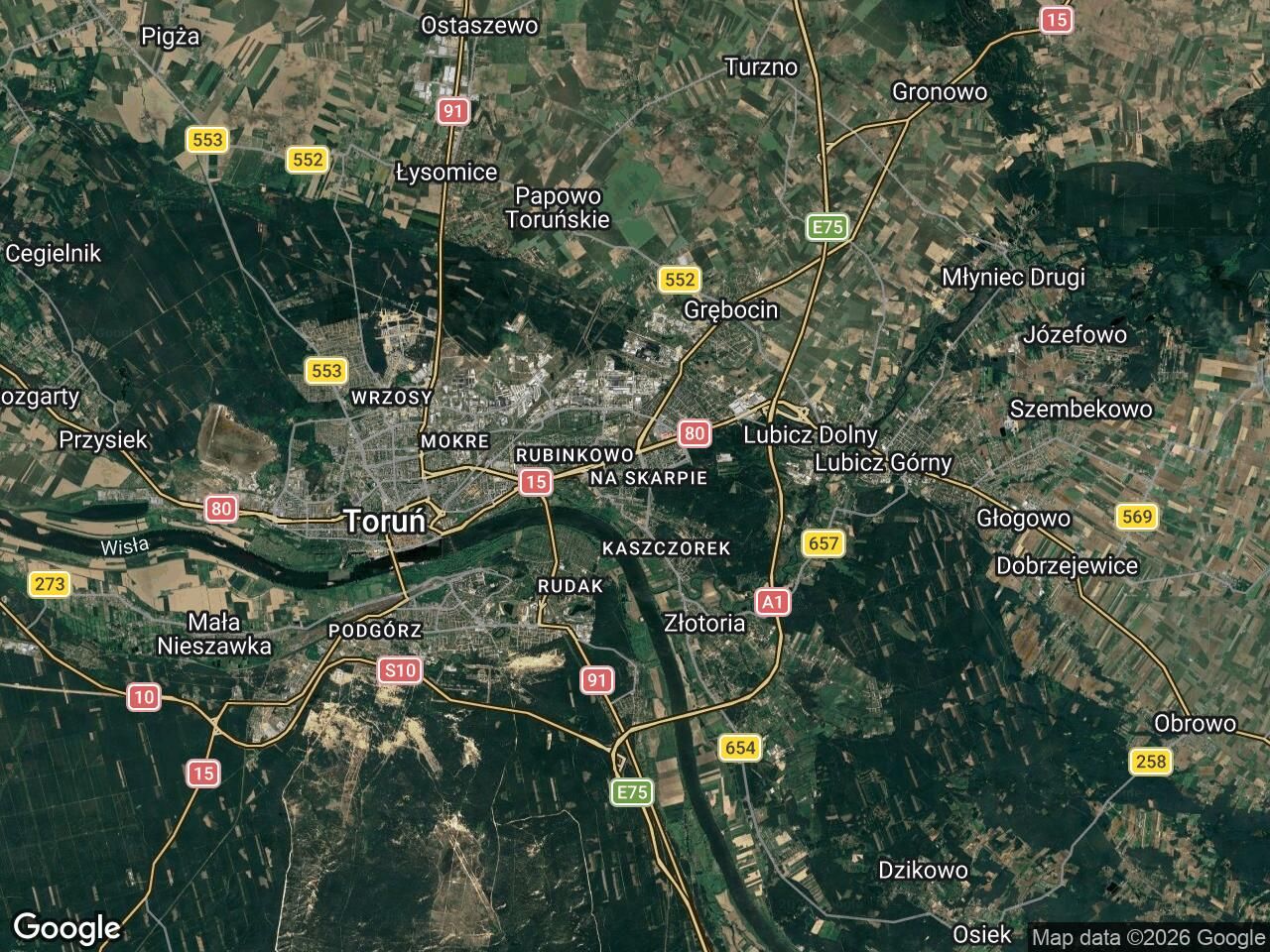 Działka budowlana Toruń Bielany, ul. Konstytucji 3 Maja. Zdjęcie 1