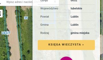 Działka budowlana Lublin Sławinek, ul. Kasztelańska