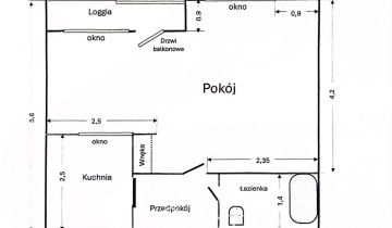 Mieszkanie 1-pokojowe Warszawa Bródno, ul. św. Wincentego