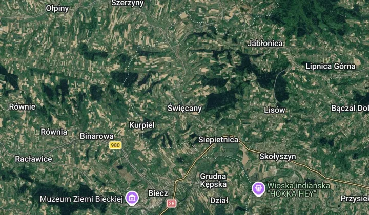 Działka rolno-budowlana Święcany Ryczak