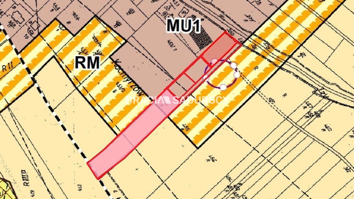 Działka rolno-budowlana Kocmyrzów, ul. Wąwozowa. Zdjęcie 4