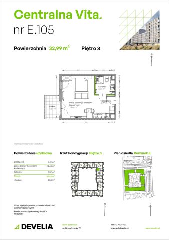 Mieszkanie 1-pokojowe Kraków Czyżyny, ul. Romana Ciesielskiego. Zdjęcie 14
