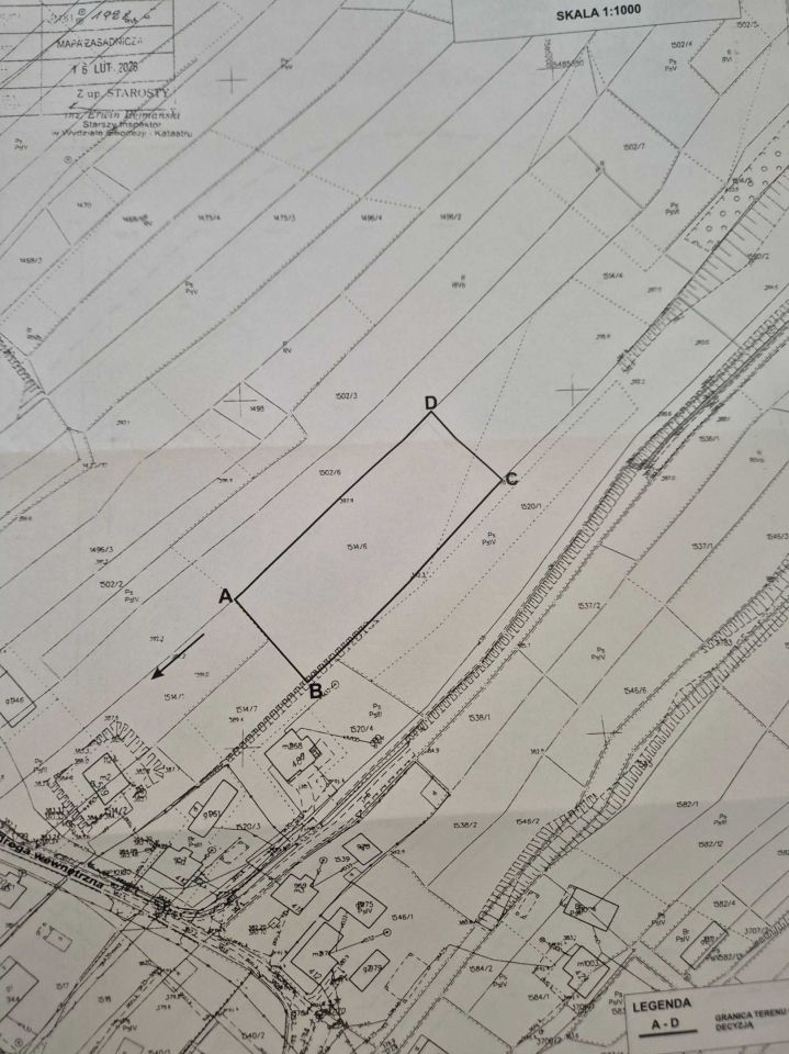 Działka budowlana Niebieszczany. Zdjęcie 4