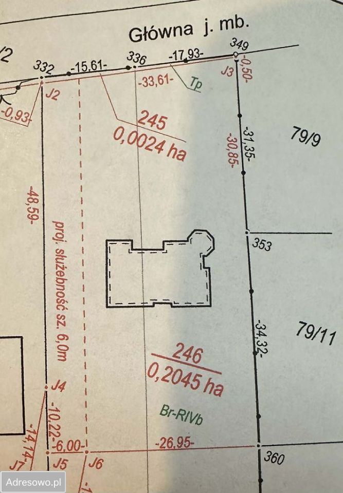Działka budowlana Ławki, ul. Główna. Zdjęcie 4