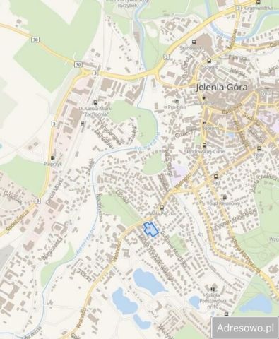 Działka inwestycyjna Jelenia Góra Centrum, ul. Wolności. Zdjęcie 3