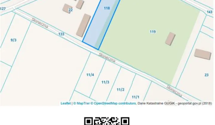 Działka budowlana Czerńczyce, ul. Dębowa