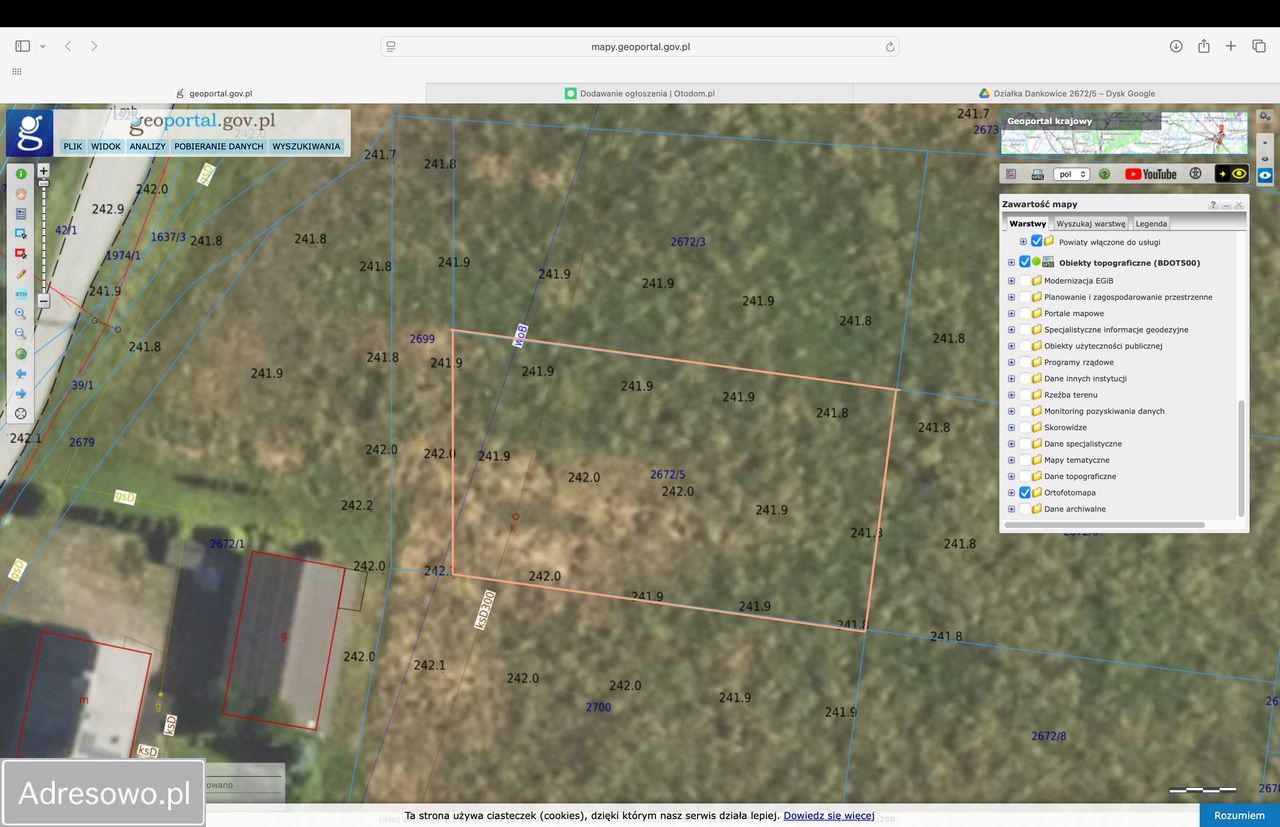 Działka budowlana Dankowice, ul. Jagiellońska. Zdjęcie 4