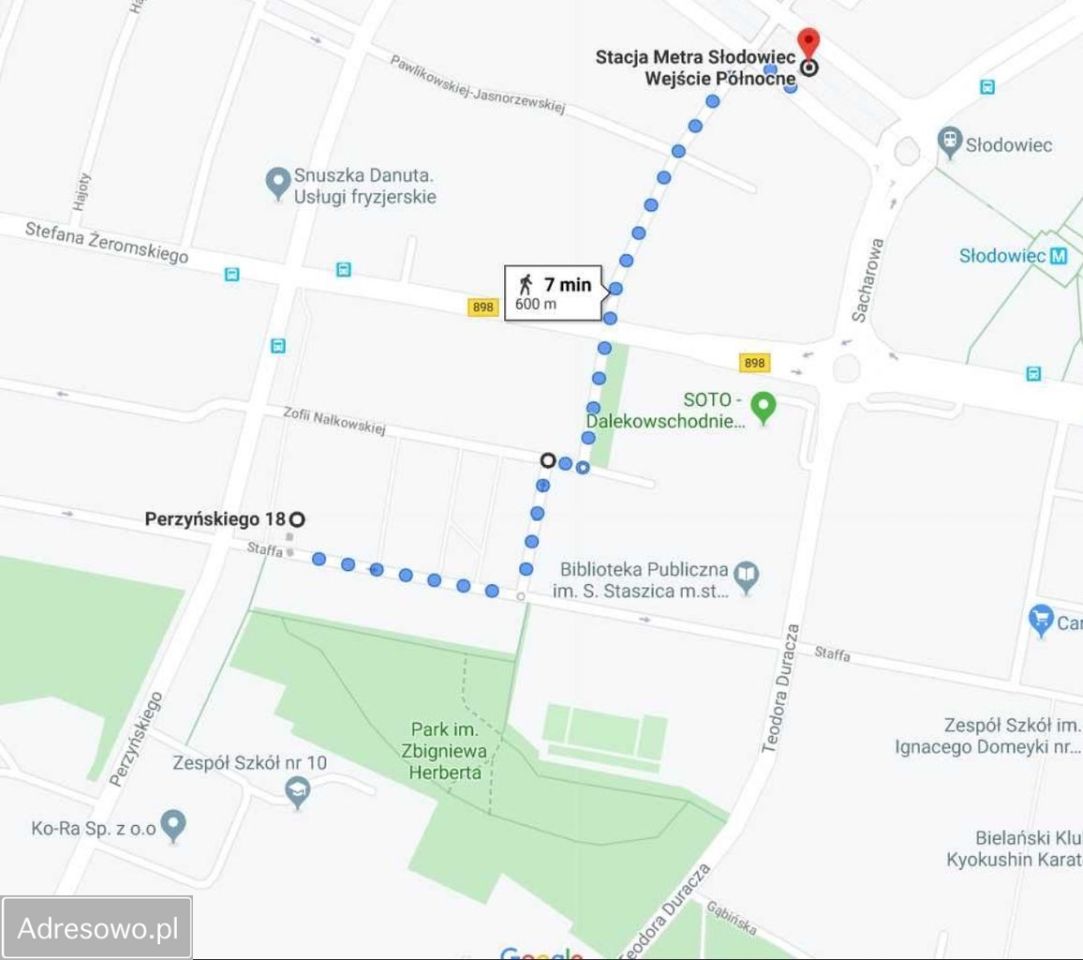 Pokój Warszawa Bielany, ul. Włodzimierza Perzyńskiego. Zdjęcie 8