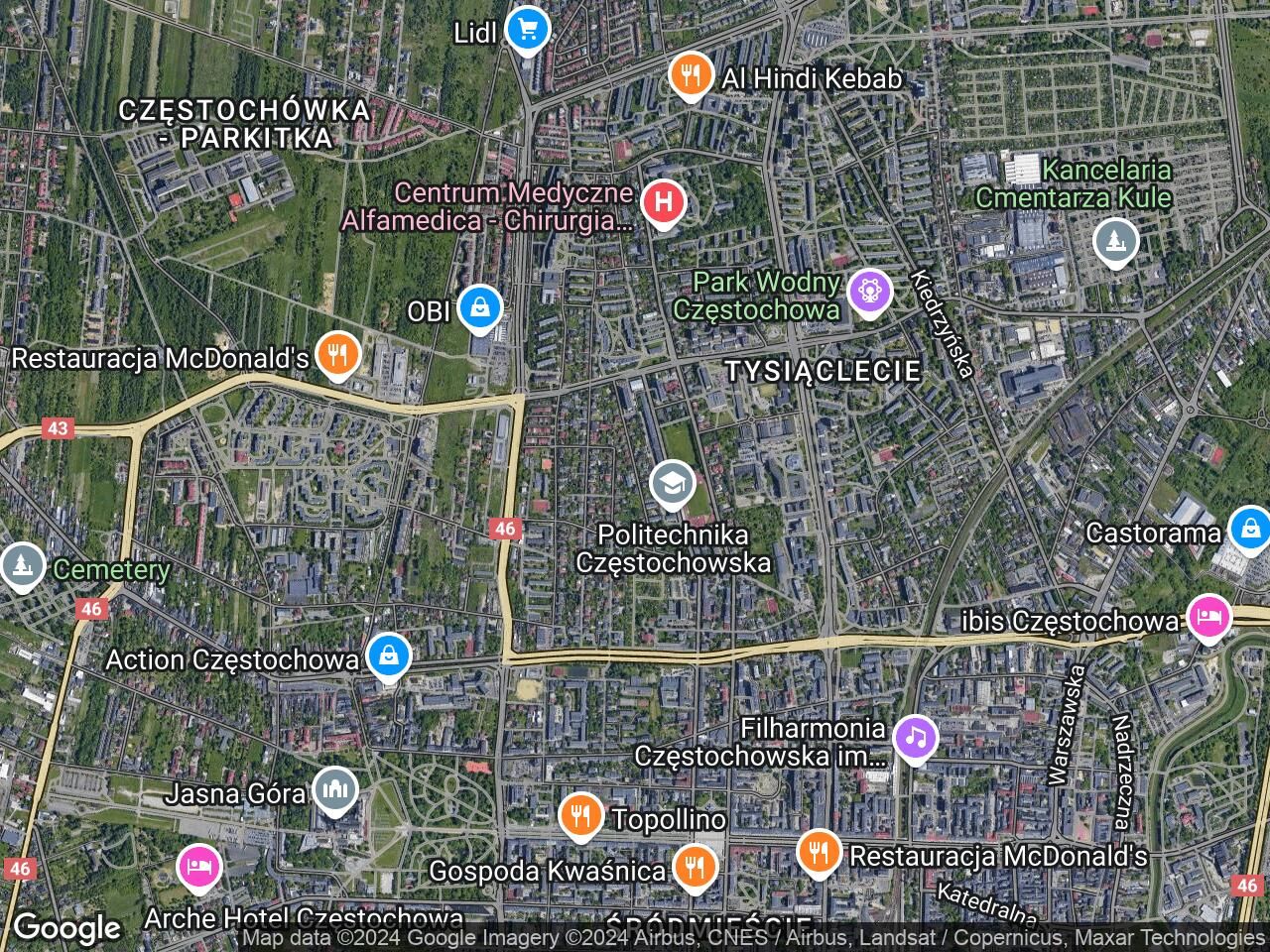 Mieszkanie 2-pokojowe Częstochowa Tysiąclecie, ul. Sowińskiego