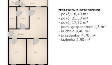 Mieszkanie 3-pokojowe Rzeszów Śródmieście, ul. Fryderyka Szopena