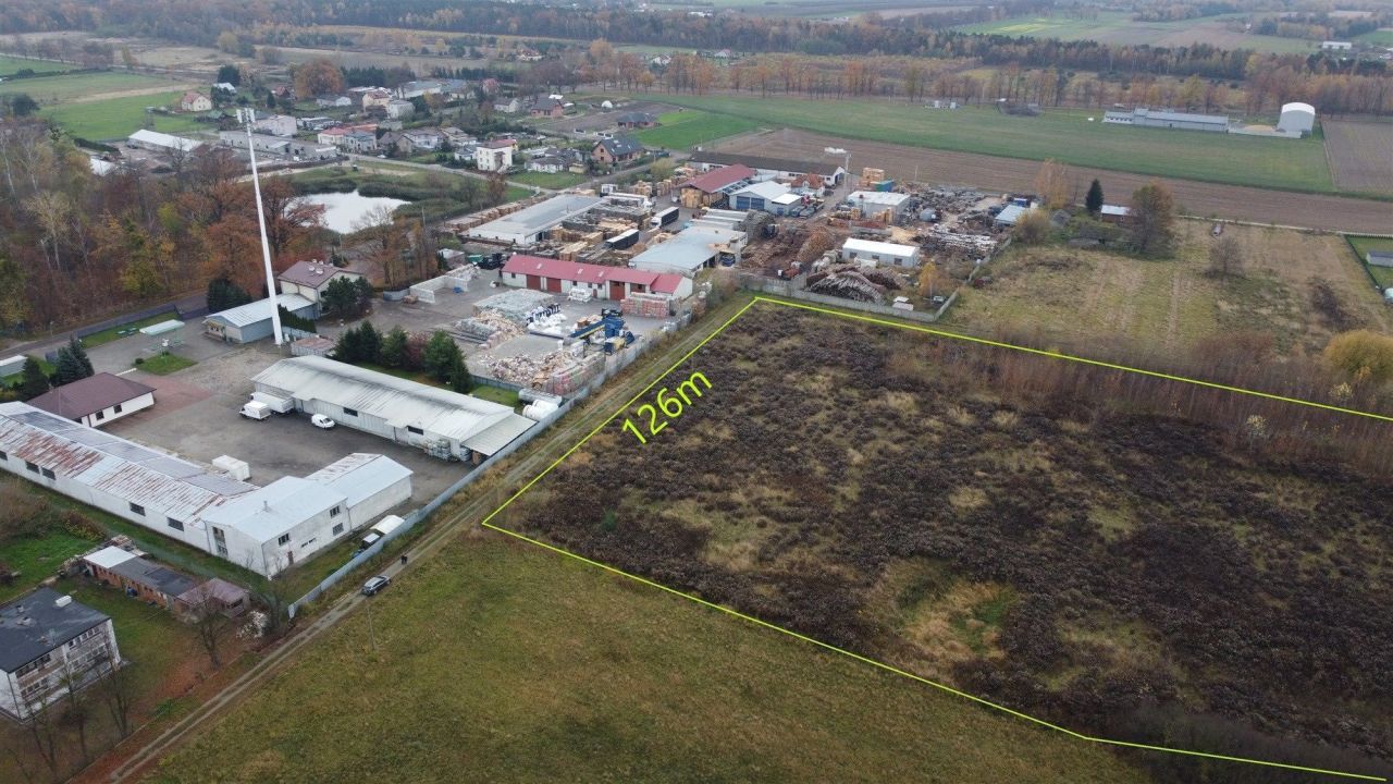 Działka inwestycyjna Łazy