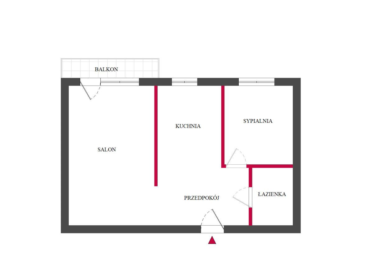 Mieszkanie 2-pokojowe Opole Armii Krajowej, ul. Emila Fieldorfa. Zdjęcie 11