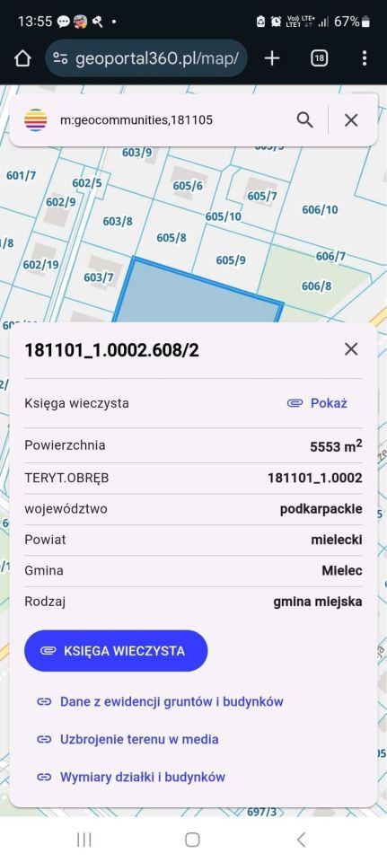Działka inwestycyjna Mielec, ul. Stanisława Padykuły. Zdjęcie 2