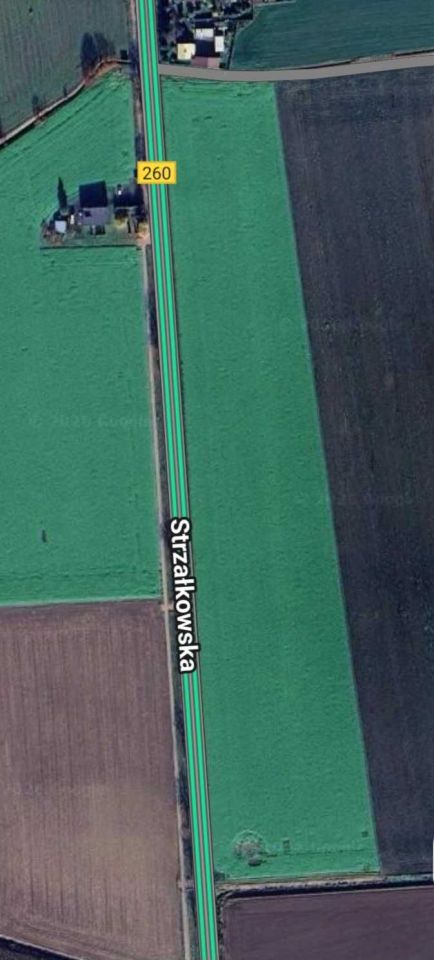 Działka budowlana Witkowo, ul. Strzałkowska