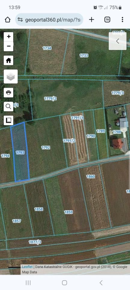 Działka budowlana Żołynia, ul. Raki