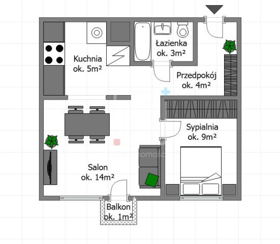 Mieszkanie 2-pokojowe Warszawa Mokotów, ul. Wojciecha Żywnego. Zdjęcie 6