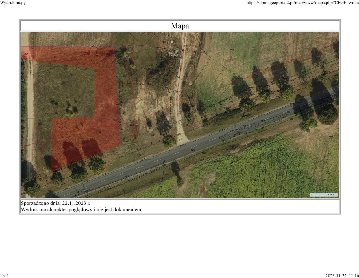 Działka rolno-budowlana Nowe Chrostkowo. Zdjęcie 3