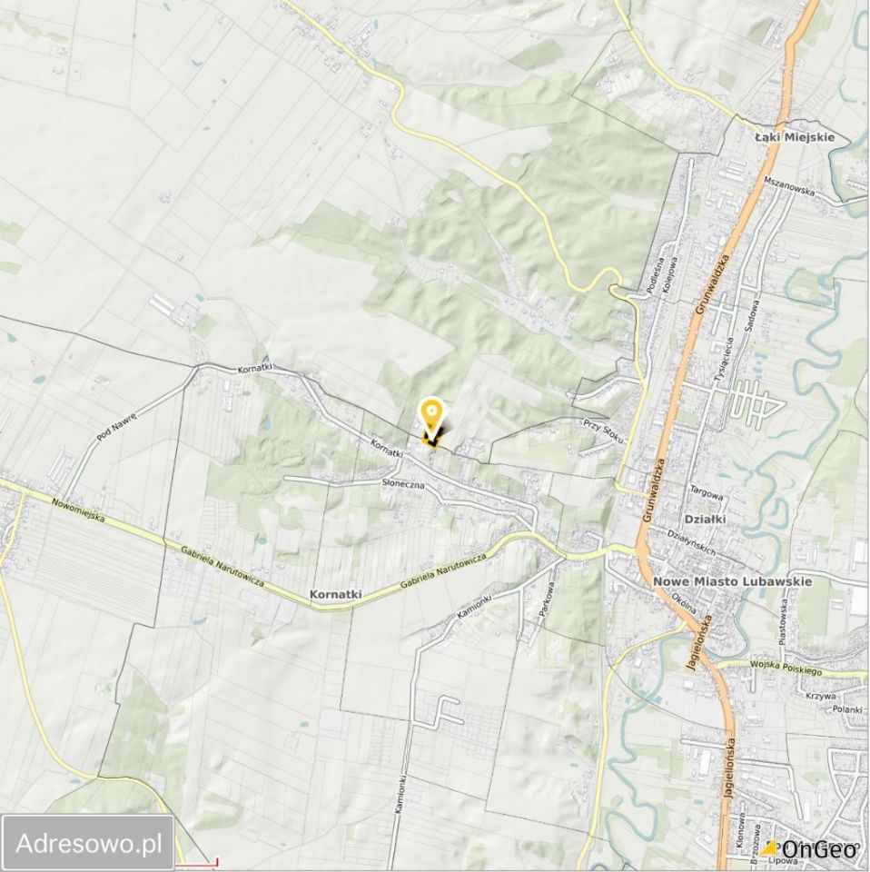 Działka budowlana Nowe Miasto Lubawskie Kornatki. Zdjęcie 2