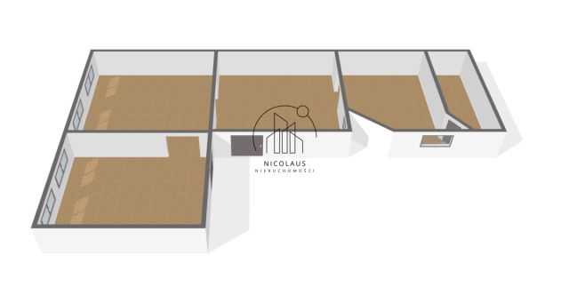 Mieszkanie 3-pokojowe Chełmno, ul. Biskupia. Zdjęcie 15