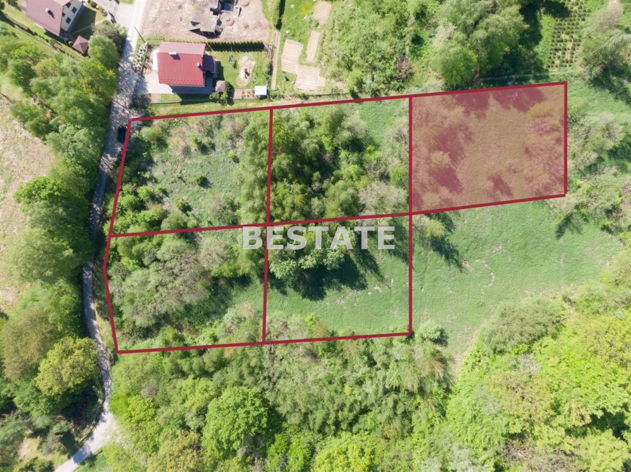 Działka budowlana Pleśna. Zdjęcie 3