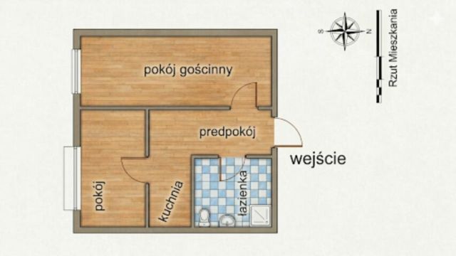 Mieszkanie 2-pokojowe Rychliki, ul. Bohaterów Westerplatte. Zdjęcie 4