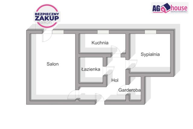 Mieszkanie 2-pokojowe Wejherowo, os. Kaszubskie. Zdjęcie 8