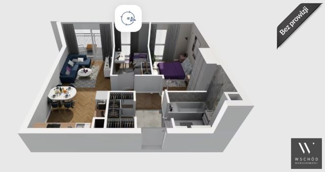 Mieszkanie 3-pokojowe Kraków Prądnik Biały. Zdjęcie 1