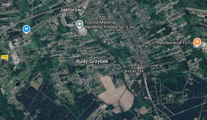 Działka rolno-budowlana Budy-Grzybek Kołaczek