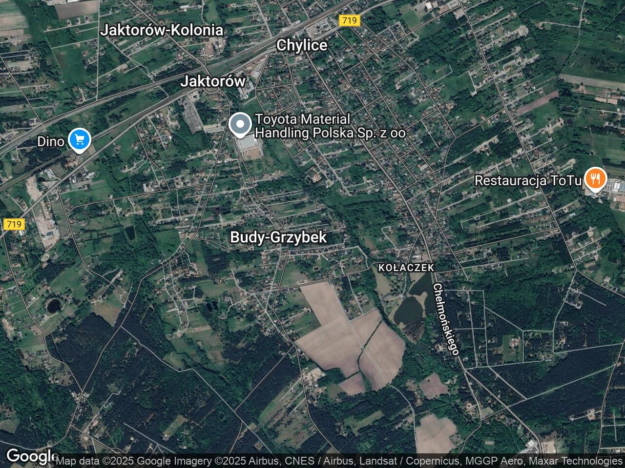 Działka rolno-budowlana Budy-Grzybek Kołaczek