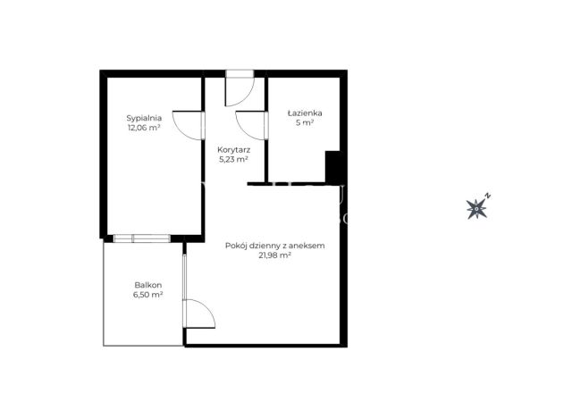 Mieszkanie 2-pokojowe Gdańsk Osowa, ul. Galaktyczna. Zdjęcie 16