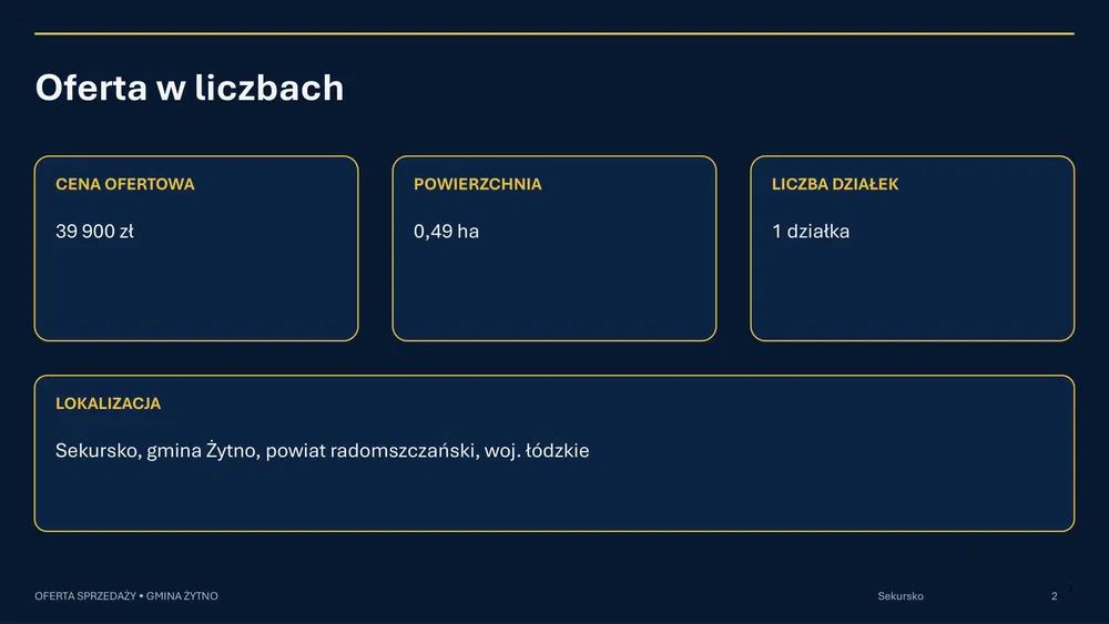 Działka rolna Sekursko. Zdjęcie 1
