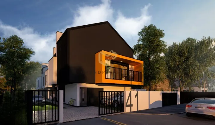 dom szeregowy, 5 pokoi Ząbki