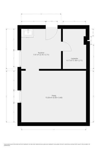 Mieszkanie 1-pokojowe Kudowa-Zdrój, ul. Tadeusza Kościuszki. Zdjęcie 8