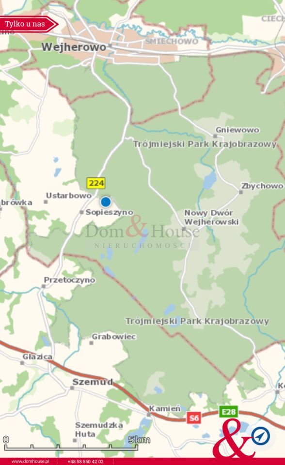 Działka inwestycyjna Sopieszyno, ul. Brzoskwiniowa. Zdjęcie 8
