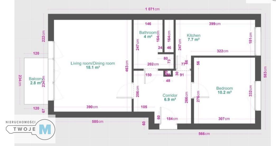 Mieszkanie 3-pokojowe Kielce Bocianek. Zdjęcie 10