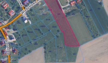 Działka rolno-budowlana Krzeszowice Żbik, ul. Władysława Reymonta