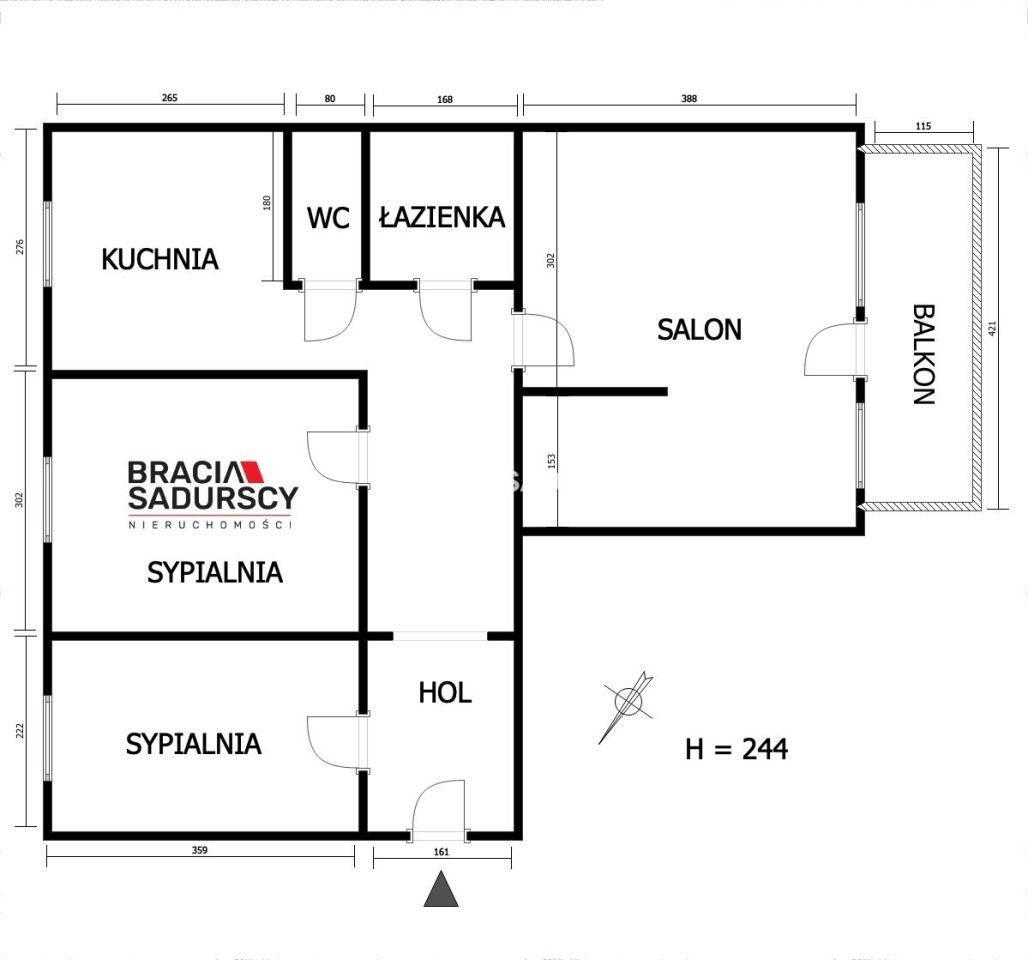 Mieszkanie 3-pokojowe Kraków Bieżanów, ul. Telimeny. Zdjęcie 21