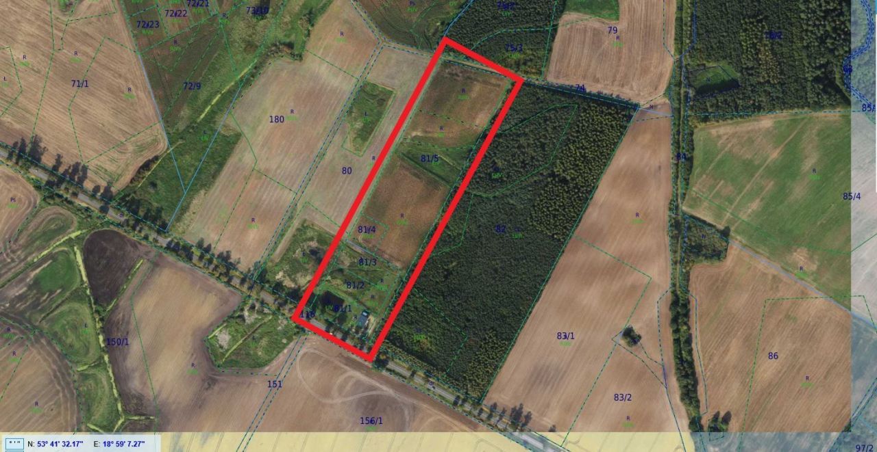 Działka budowlana Bądki. Zdjęcie 6