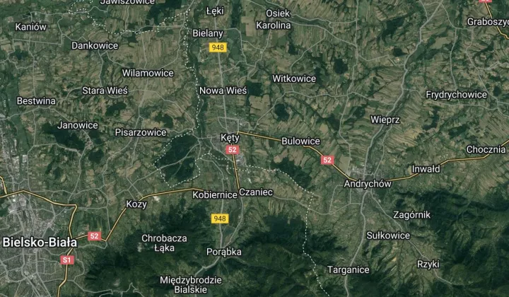 Działka budowlana Kęty, ul. Widok