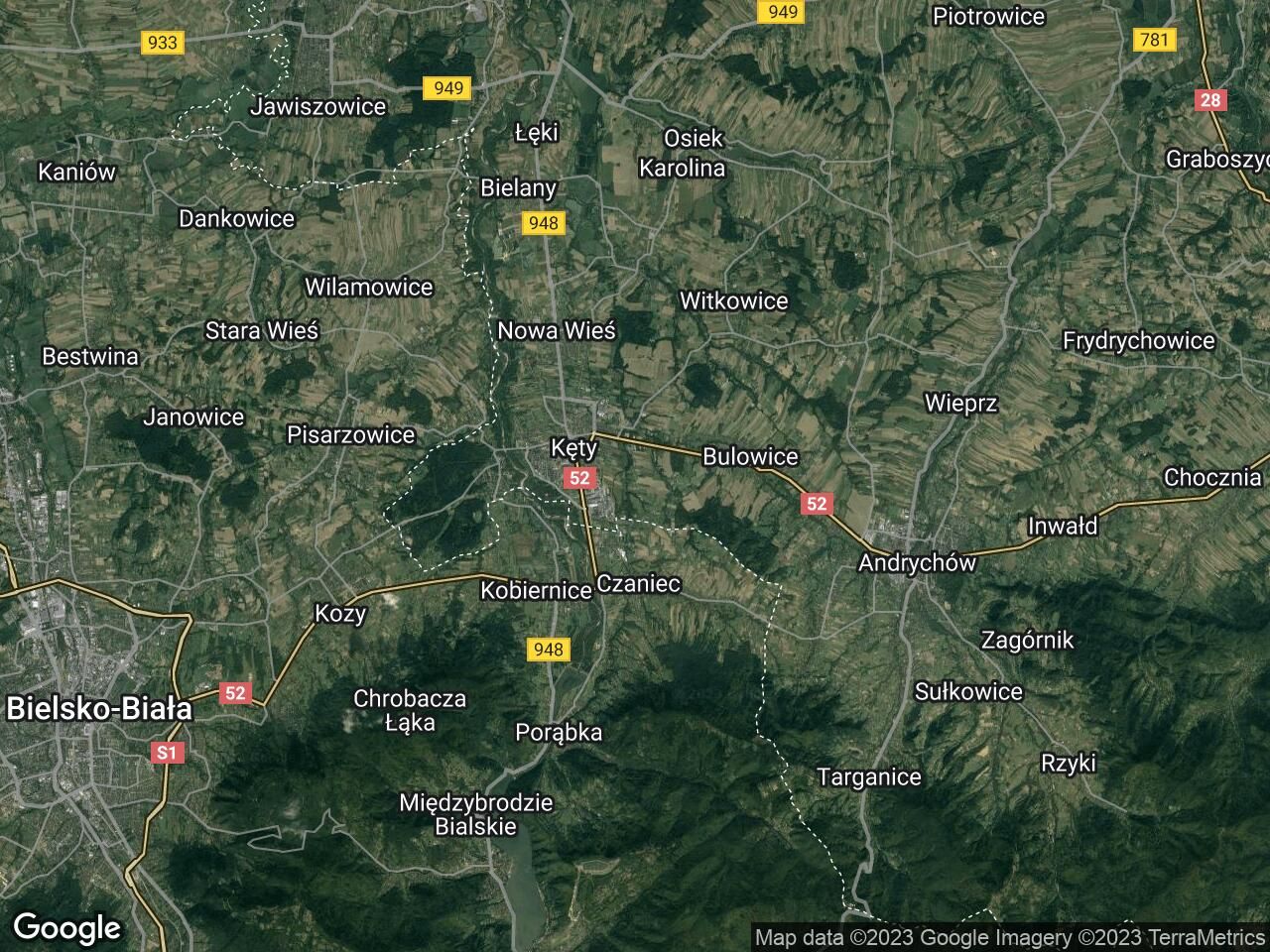 Działka budowlana Kęty, ul. Widok